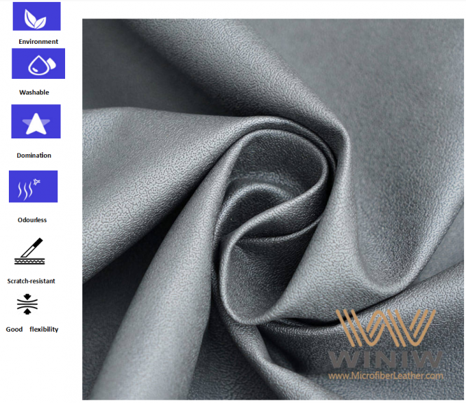 Заклеймленная фабрика делая кожей microfiber для перчаток