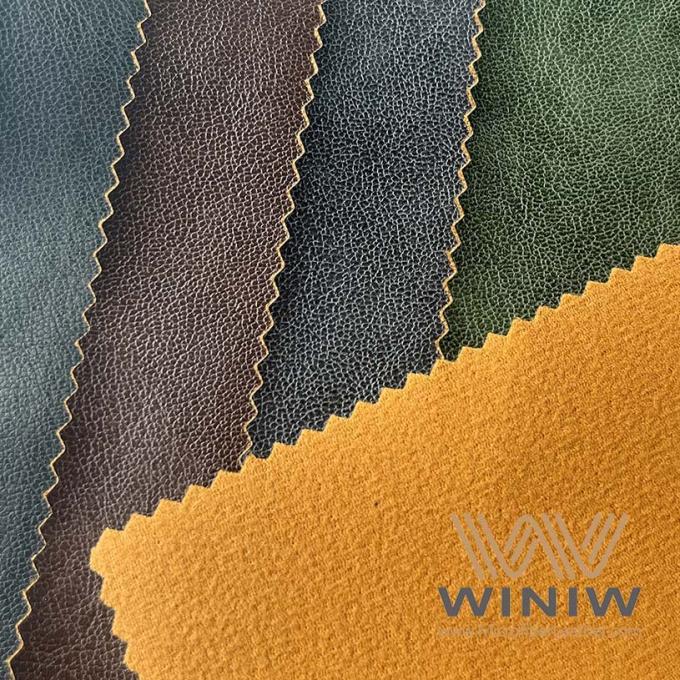Яркое возникновение синтетическое Microfiber кроет кожей для одежд