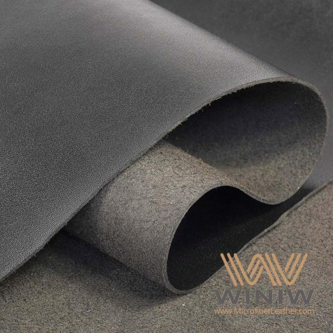 Материал PVC обувной кожи Microfiber Морщинк-устойчивого Высоко-лоска синтетический,