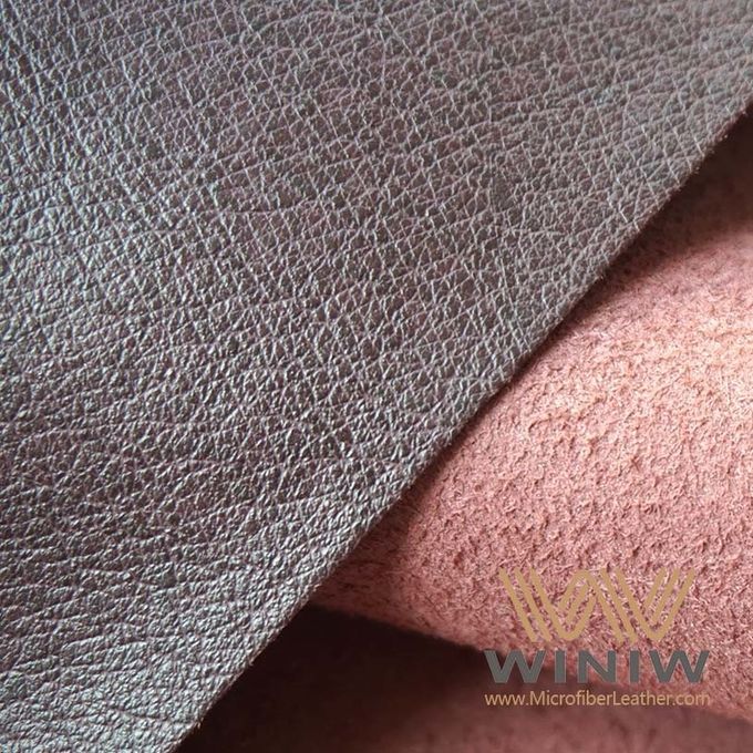 ткань pu самого лучшего microfiber кожаная для подкладки ботинка