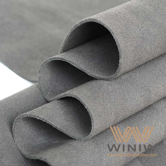 Сильно противомикробная подкладка ботинка ткани замши PU Microfiber кожаная